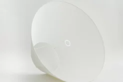 Eclairage^Flamant Circum, Abat-Jour, Blanc Casse, Conique, 75 Cm