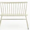 Sièges De Jardin^Flamant Claire, Banc De Jardin, Blanc Retro
