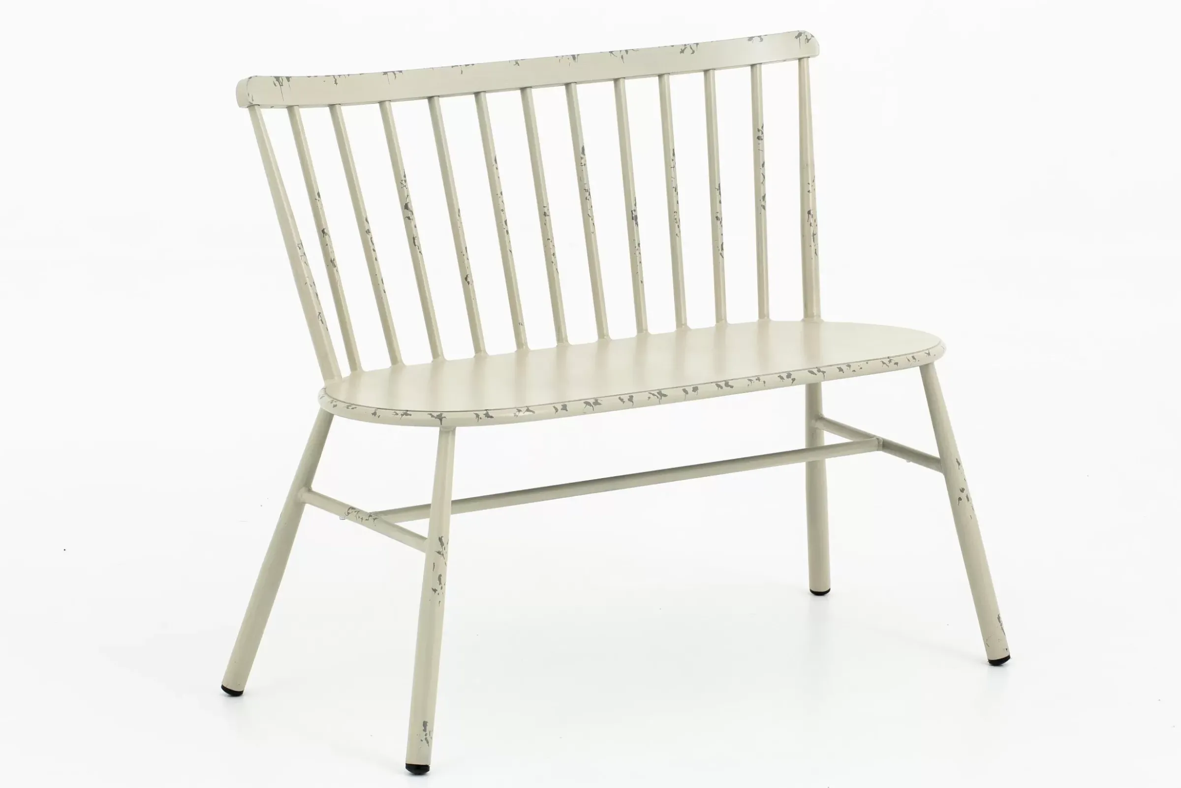 Sièges De Jardin^Flamant Claire, Banc De Jardin, Blanc Retro