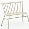 Bancs De Jardin^Flamant Claire, Banc De Jardin, Blanc Retro