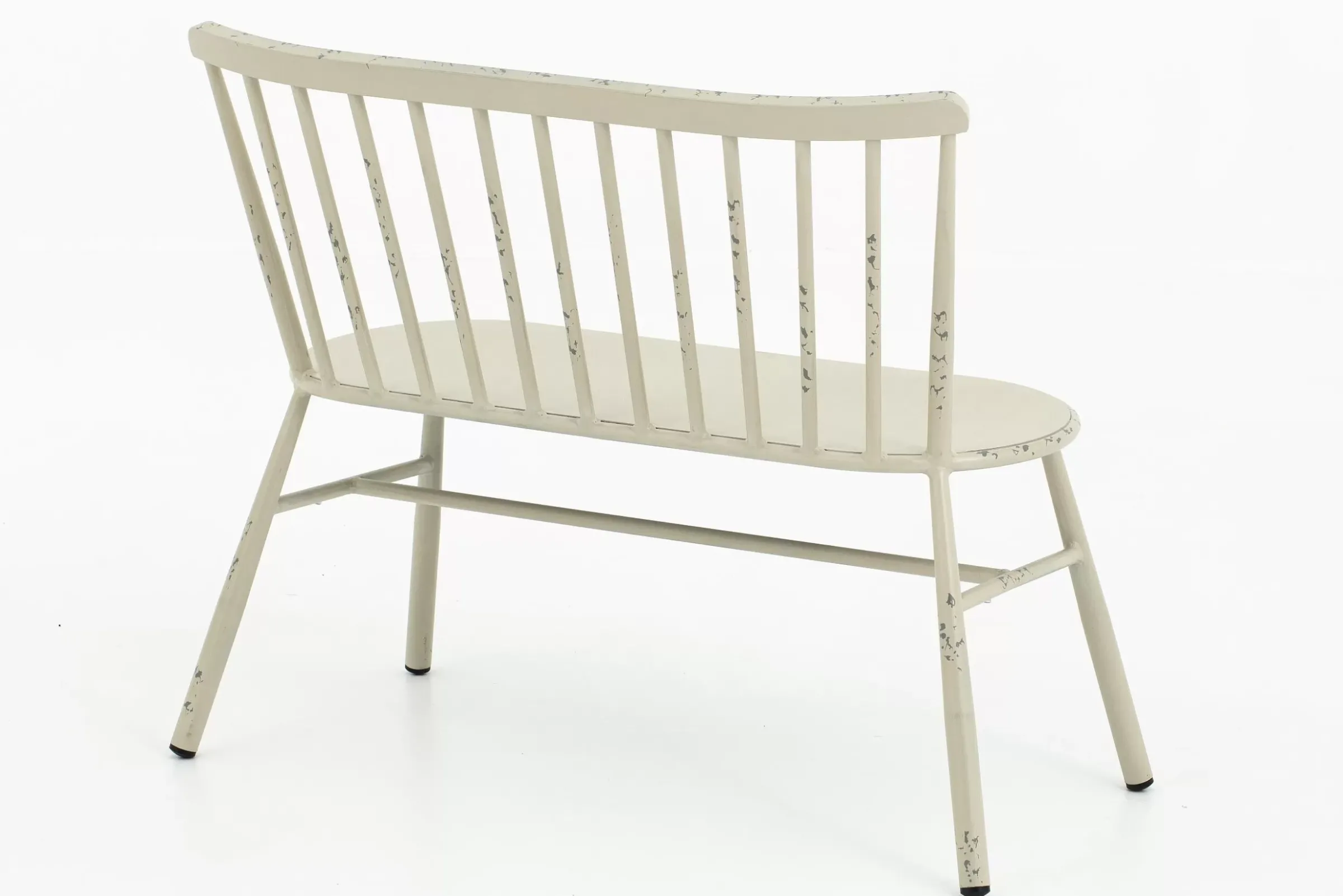 Bancs De Jardin^Flamant Claire, Banc De Jardin, Blanc Retro