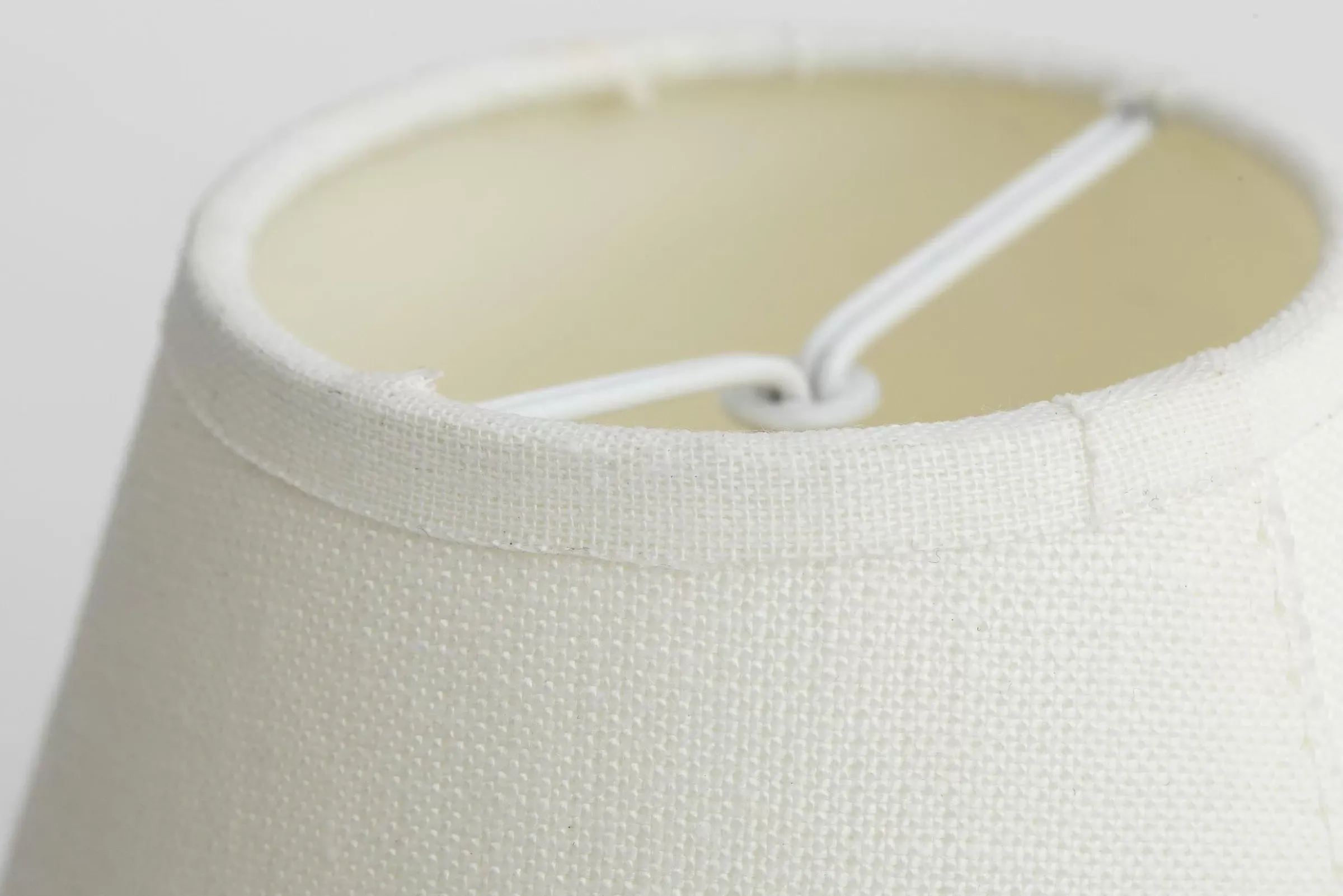 Eclairage^Flamant Clips, Abat-Jour, Blanc Casse, Conique, 14 Cm