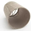 Eclairage^Flamant Clips, Abat-Jour, Naturel Et Gris, Cylindre, 10 Cm