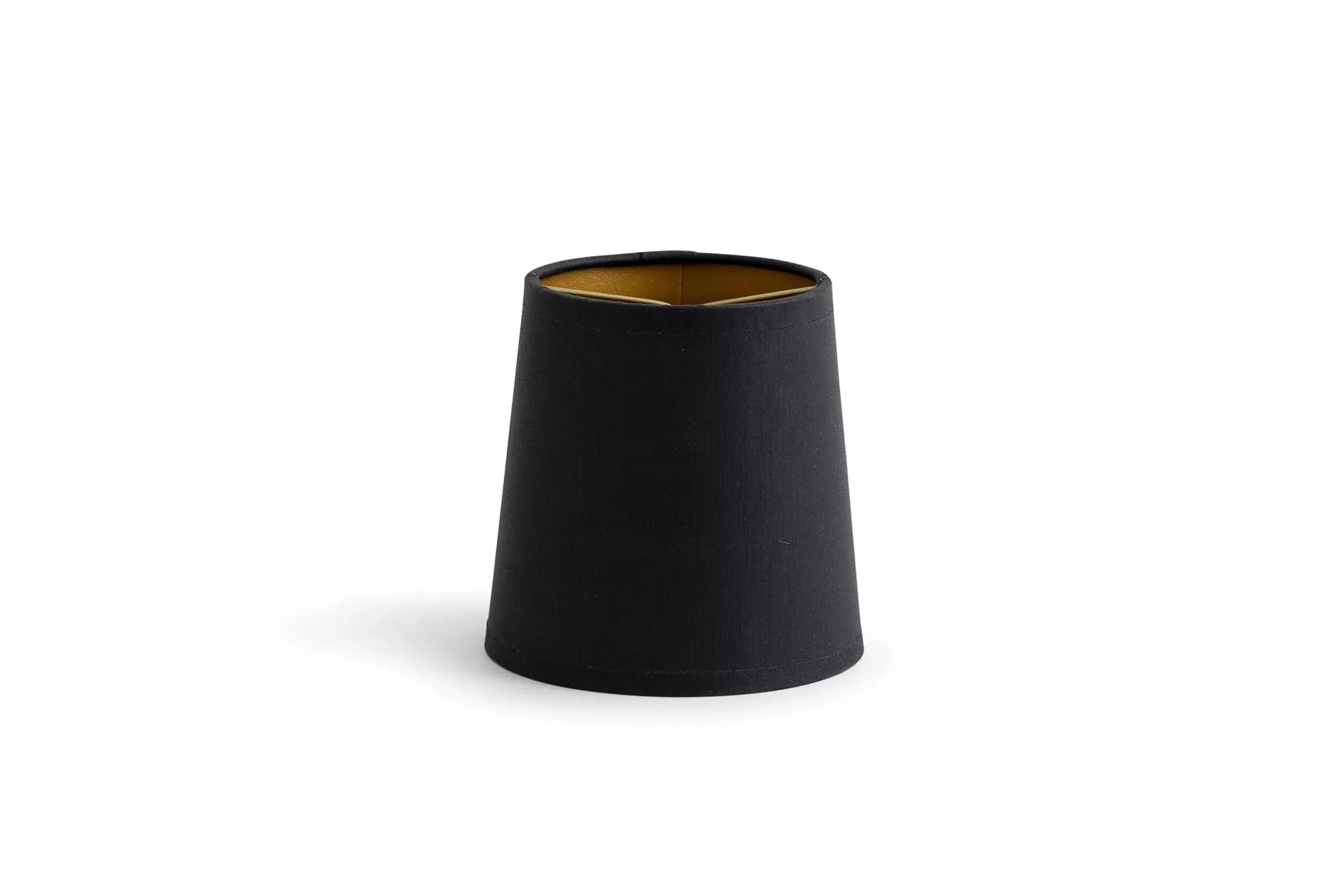 Eclairage^Flamant Clips, Abat-Jour, Noir Et Or, Cylindre, 10 Cm