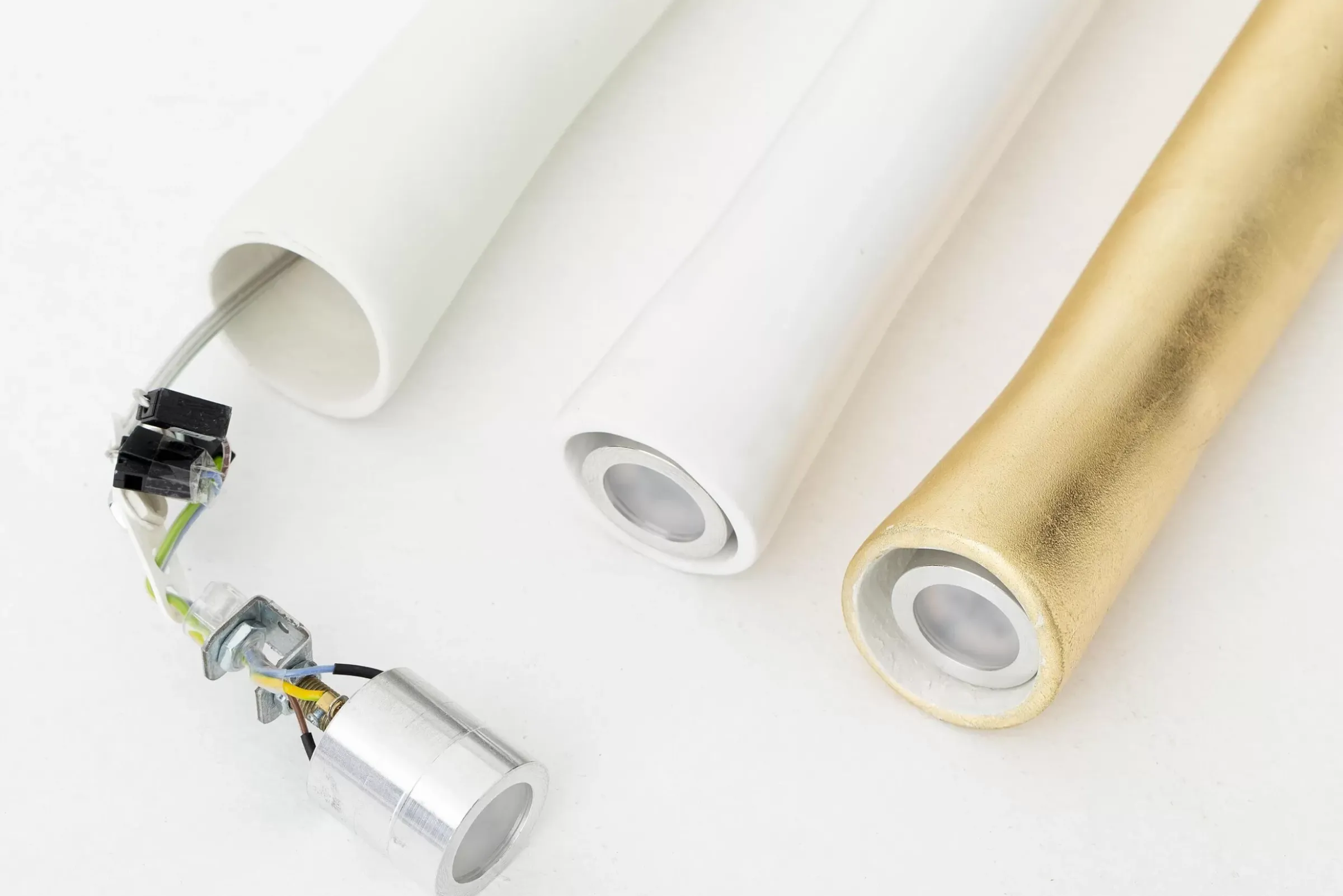 Eclairage^Flamant Cooper, Lampe A Suspension, Blanc Brillant