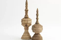 Décoration^Flamant Corby, Cone, Bois, L