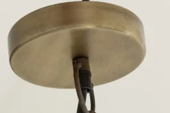 Eclairage^Flamant Cosi, Lampe A Suspension, Finition Laiton Antique, M