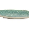 Assiettes, Plats Et Bols^Flamant Cresta, Assiette De Service, Ceramique, Turquoise, Ovale