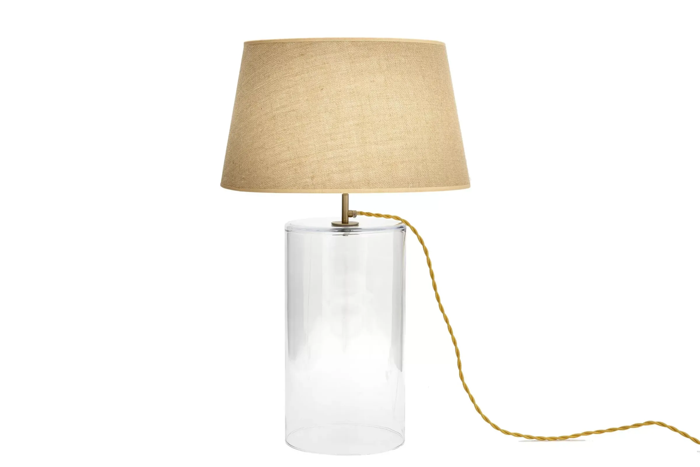 Eclairage^Flamant Cypri, Lampe De Table, Verre, L