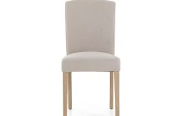 Chaises^Flamant Dalya, Chaise, Bouleau, Lin Blanc Casse