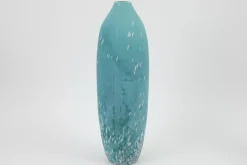 Décoration^Flamant Dego, Vase, Verre, Turquoise, L