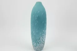 Décoration^Flamant Dego, Vase, Verre, Turquoise, L