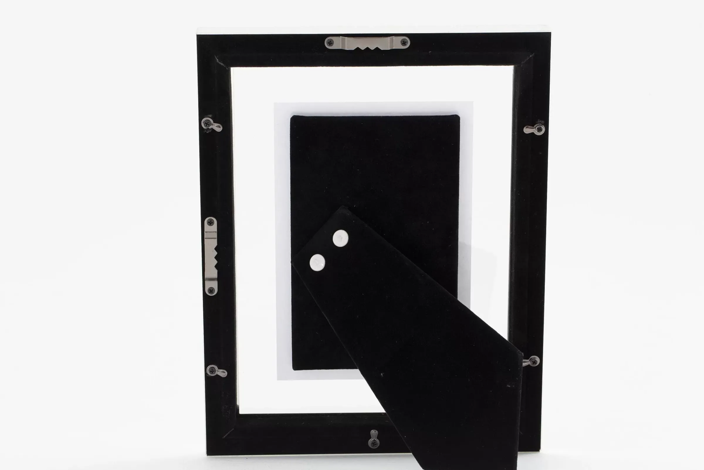 Décoration^Flamant Derill, Cadre Photo, Plaque Argent, 10X15