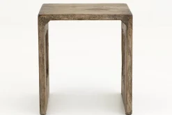 Table A Cafe^Flamant Dineen, Table D'Appoint, Bois, Marron, L