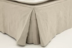 Des Lits^Flamant Duncan, Lit Double, Avec Tete De Lit, Housse, 180Cm