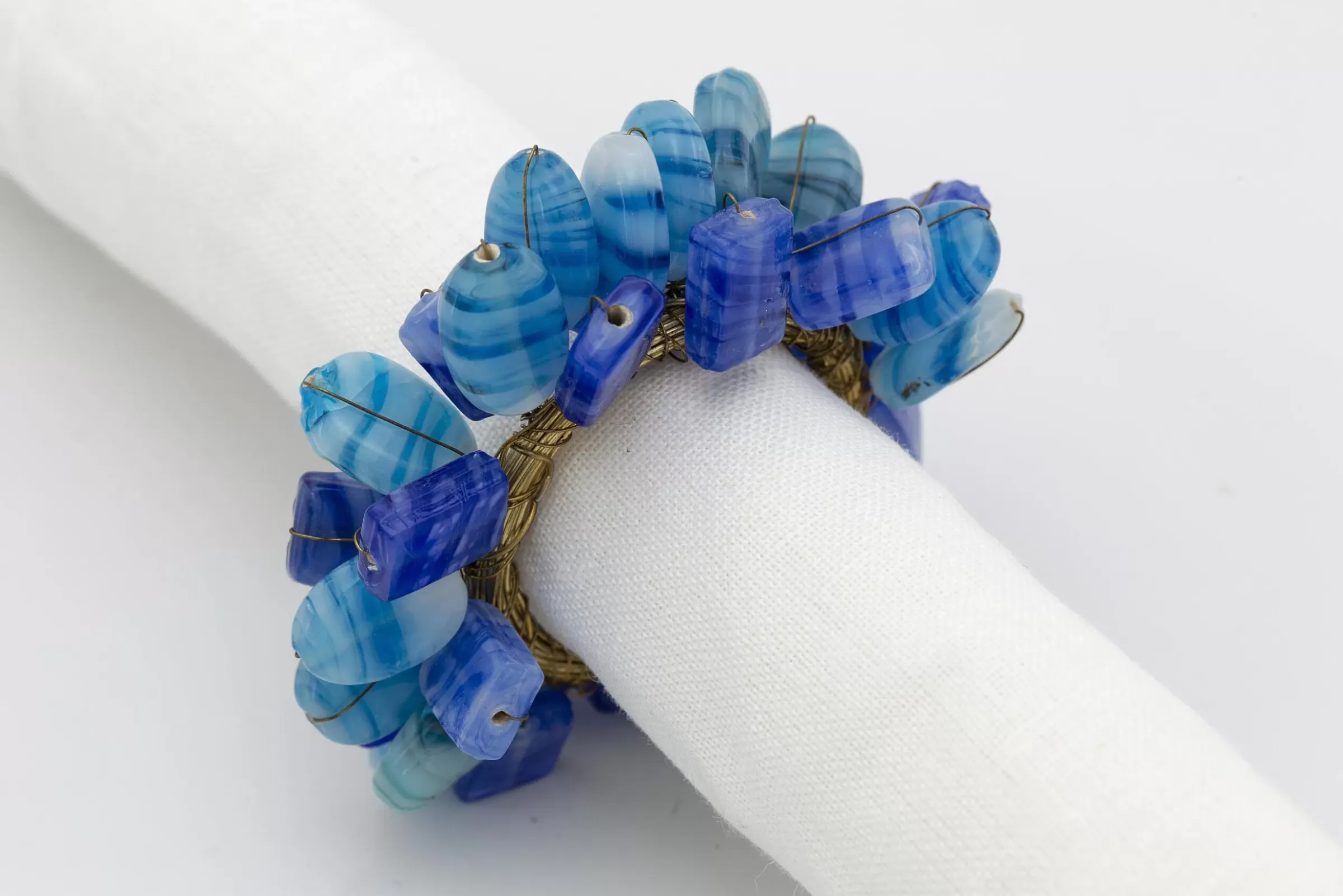 Accessoires^Flamant Ezana, Rond De Serviette, Perles