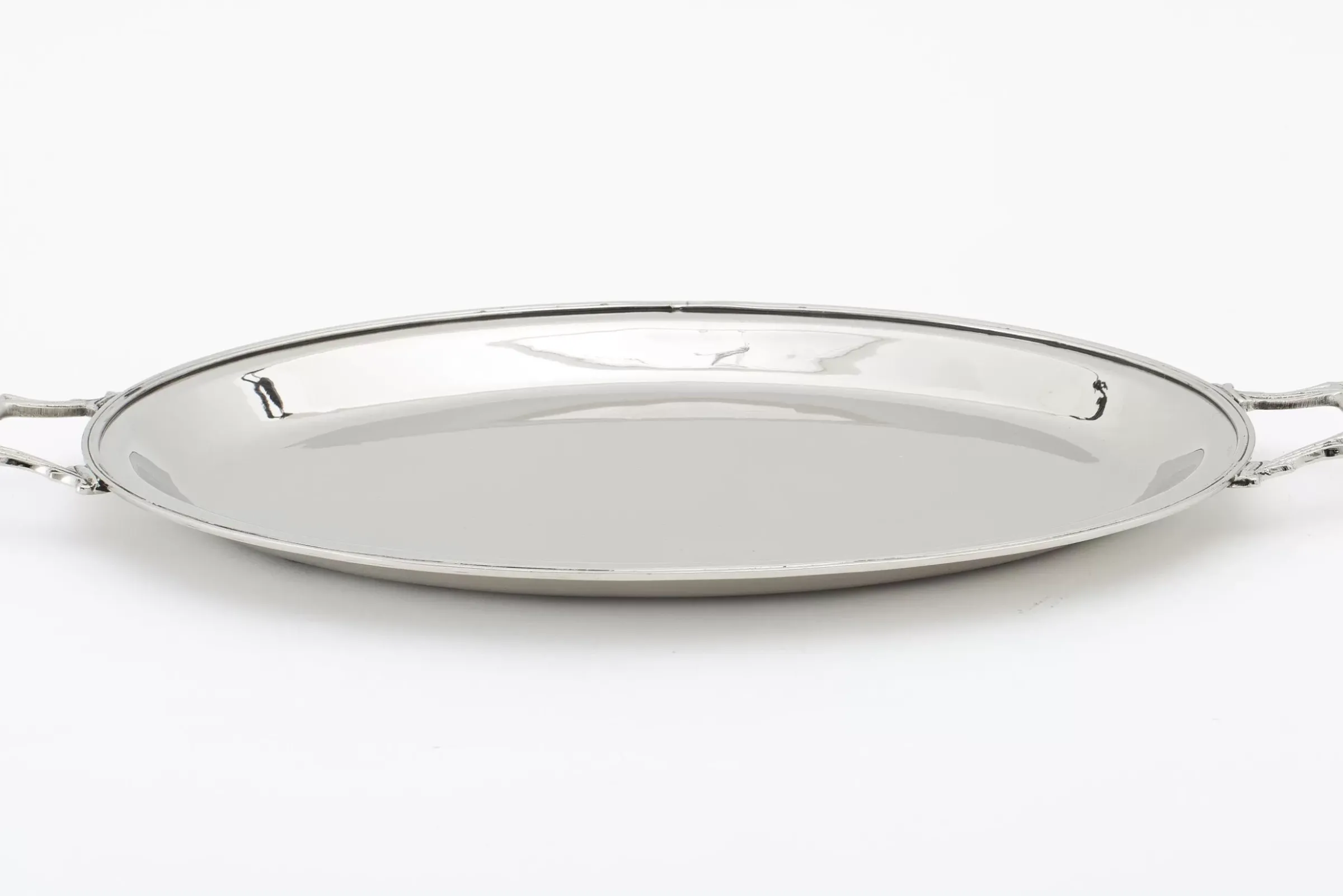 Accessoires^Flamant Fermont, Plateau, Ovale, Nickel