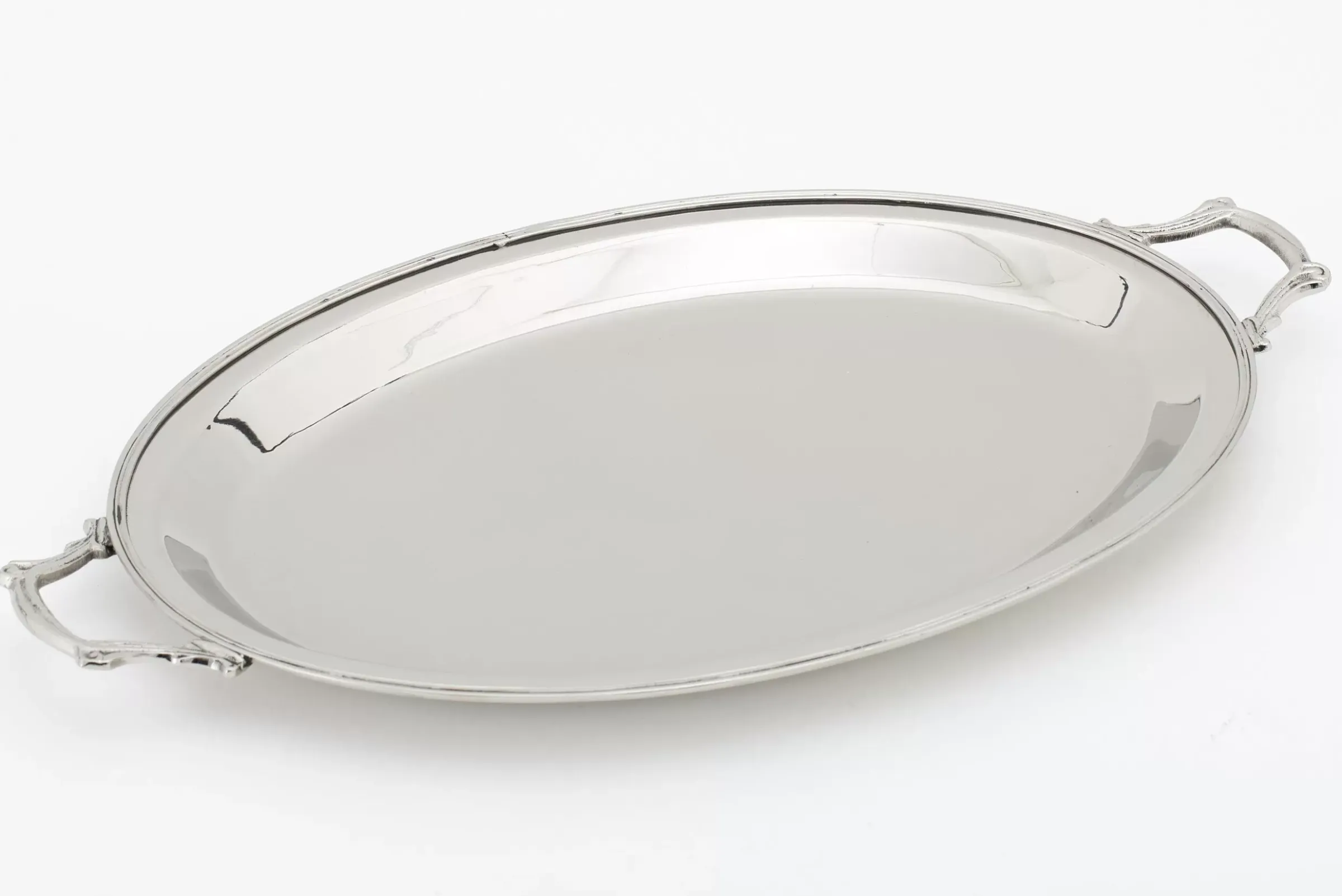 Accessoires^Flamant Fermont, Plateau, Ovale, Nickel