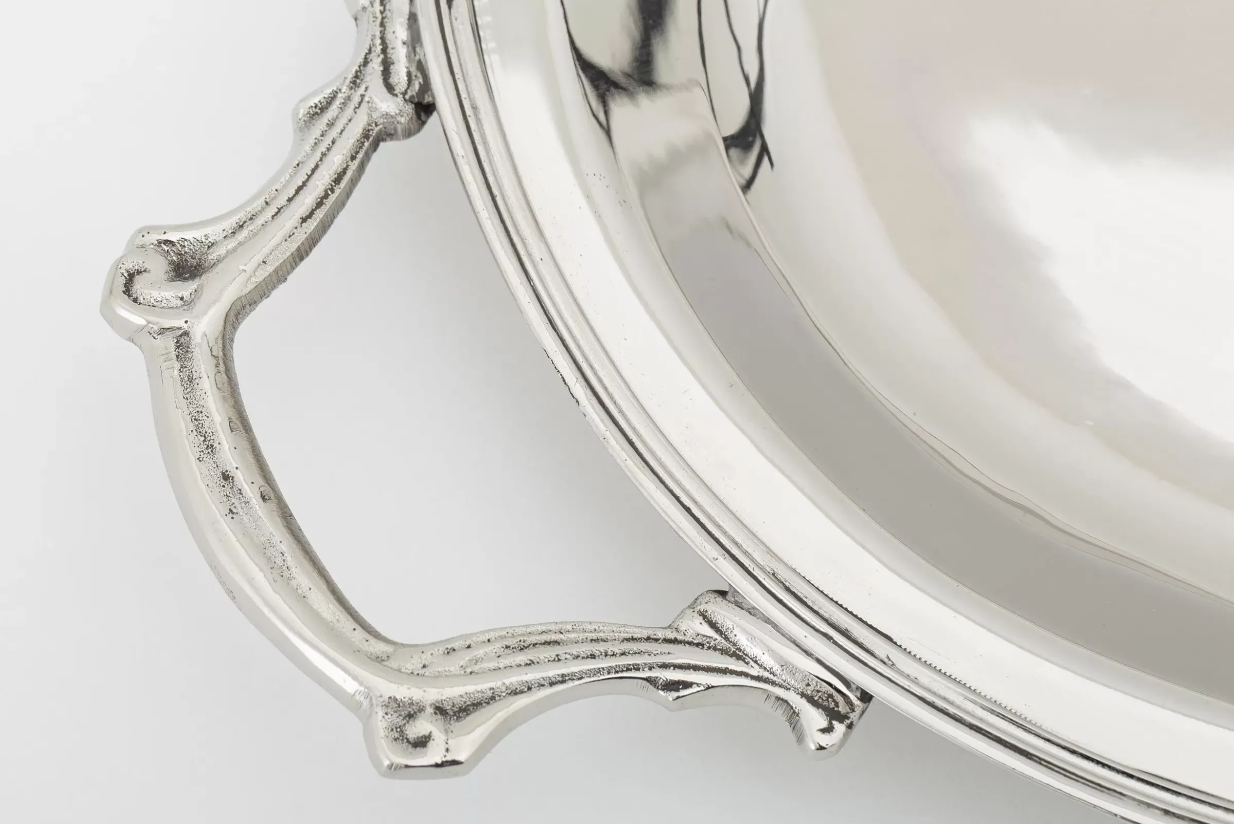 Accessoires^Flamant Fermont, Plateau, Ovale, Nickel
