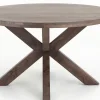 Tables A Manger^Flamant Forino, Table A Manger, Chene Fume, Ronde, 110 Cm