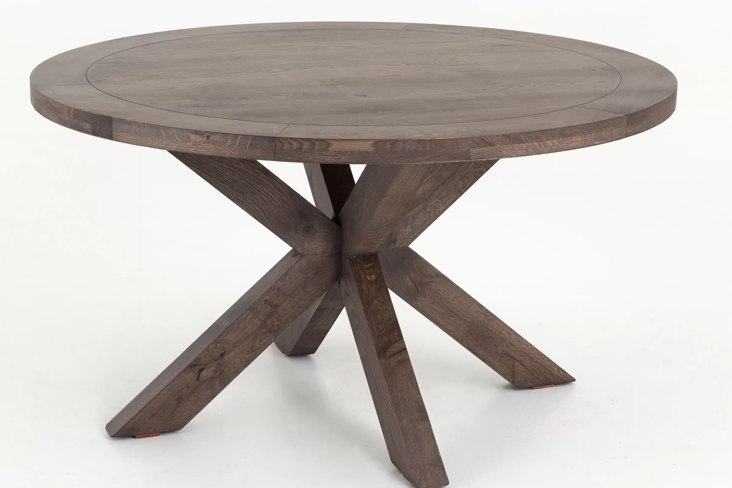 Tables A Manger^Flamant Forino, Table A Manger, Chene Fume, Ronde, 110 Cm