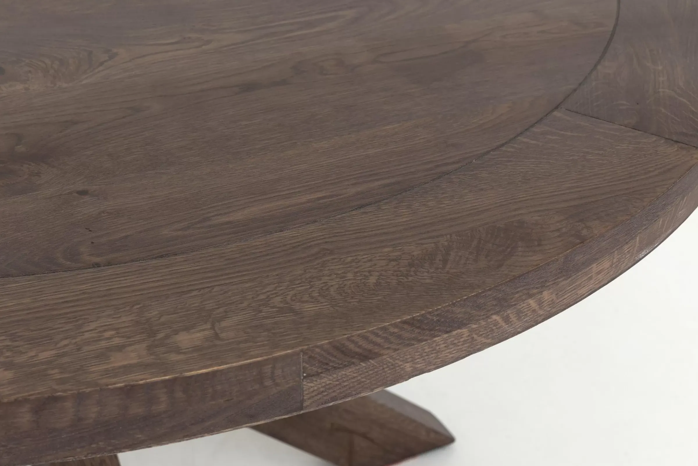 Tables A Manger^Flamant Forino, Table A Manger, Chene Fume, Ronde, 110 Cm
