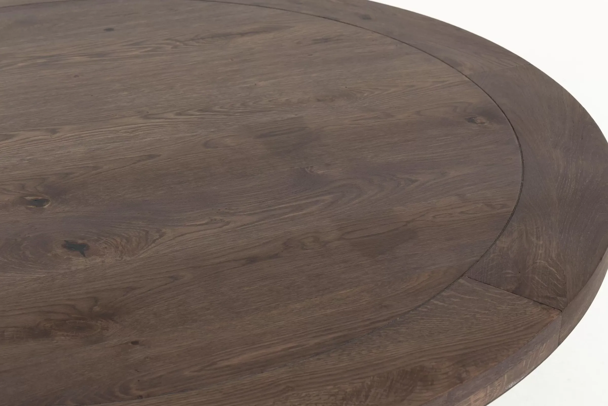 Tables A Manger^Flamant Forino, Table A Manger, Chene Fume, Ronde, 110 Cm