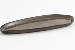 Assiettes, Plats Et Bols^Flamant Forme, Assiette De Service, Kaki