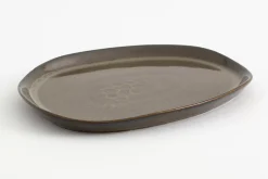 Assiettes, Plats Et Bols^Flamant Forme, Assiette, Kaki, 21Cm