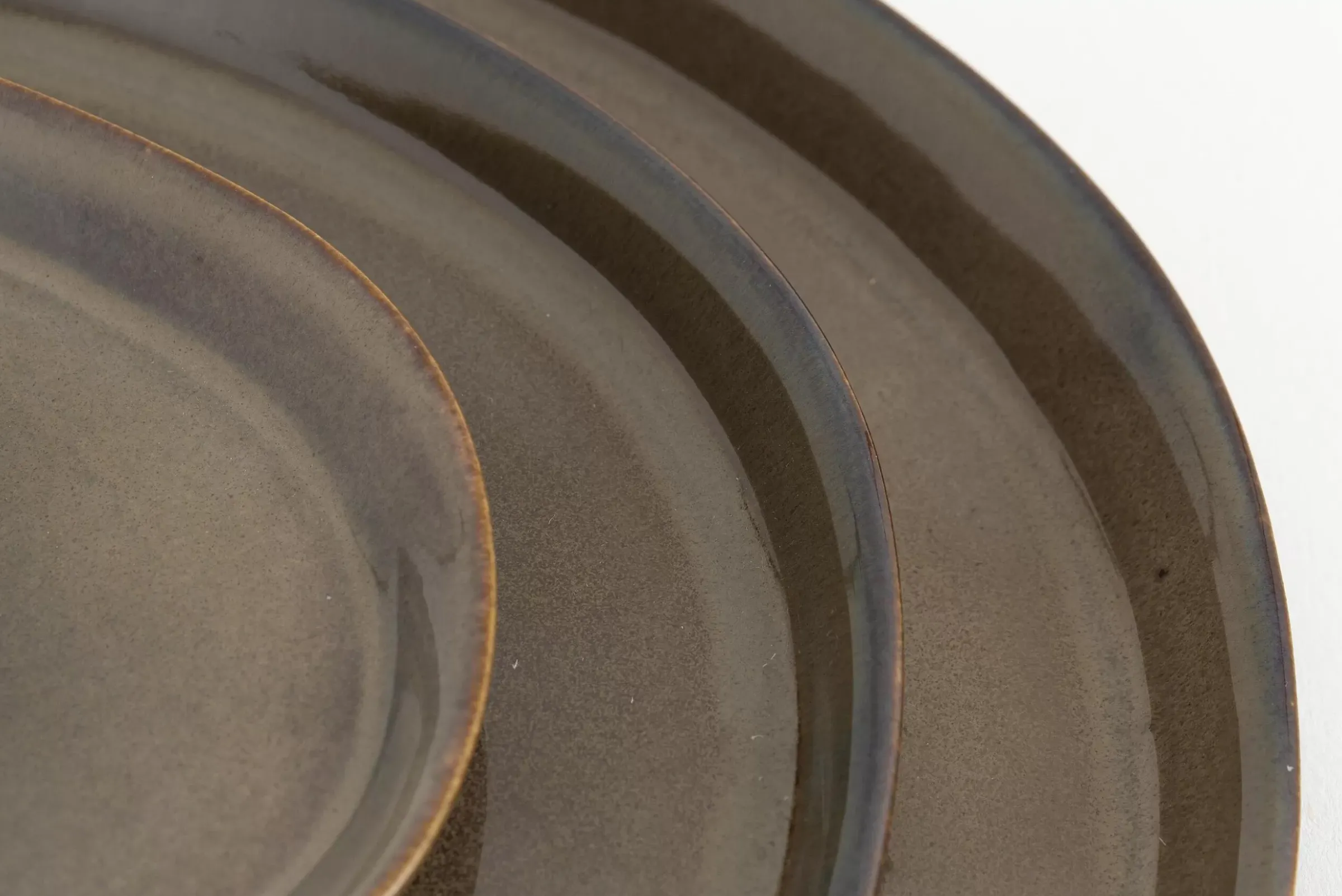 Assiettes, Plats Et Bols^Flamant Forme, Assiette, Kaki, 21Cm