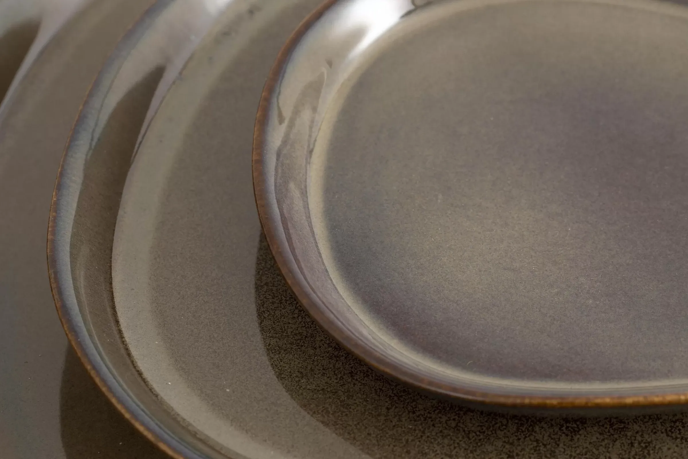 Assiettes, Plats Et Bols^Flamant Forme, Assiette, Kaki, 21Cm
