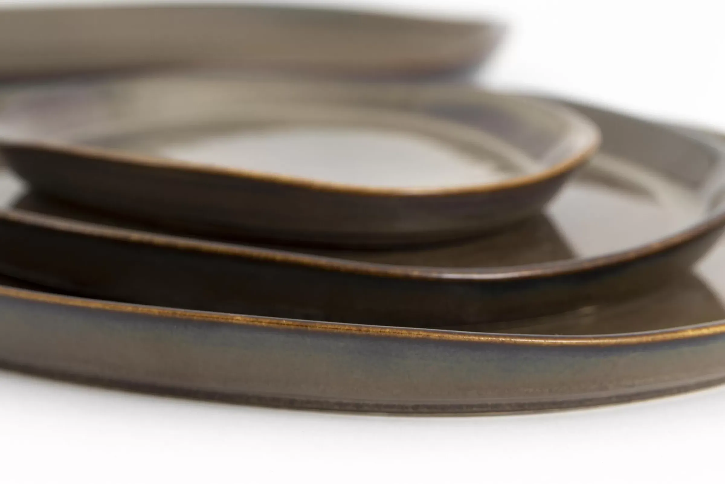 Assiettes, Plats Et Bols^Flamant Forme, Assiette, Kaki, 15Cm