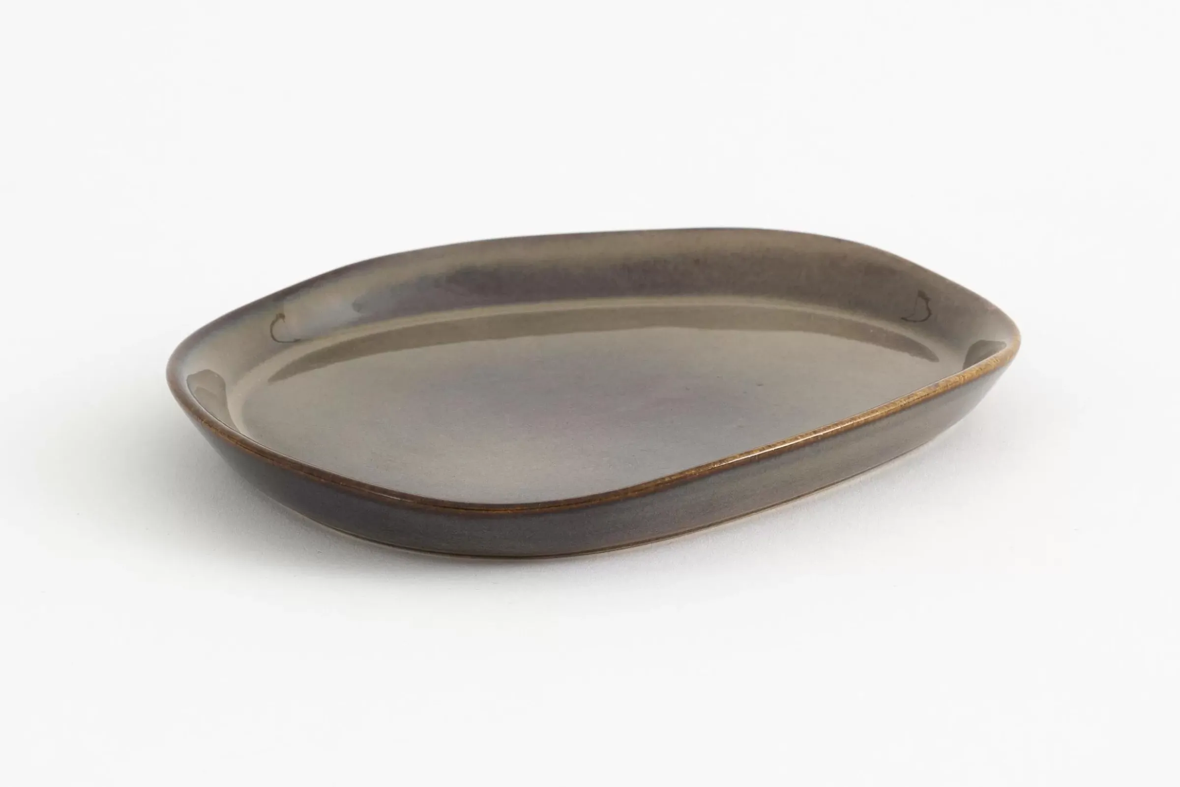 Assiettes, Plats Et Bols^Flamant Forme, Assiette, Kaki, 15Cm