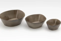 Assiettes, Plats Et Bols^Flamant Forme, Saladier, Kaki, S