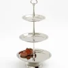 Fete Des Meres^Flamant Galaxa, Plat A Biscuits, Nickel