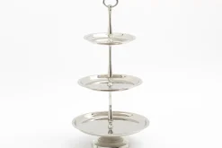 Fete Des Meres^Flamant Galaxa, Plat A Biscuits, Nickel