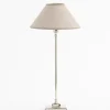 Eclairage^Flamant Horton, Lampe De Table, Laiton Et Nickel