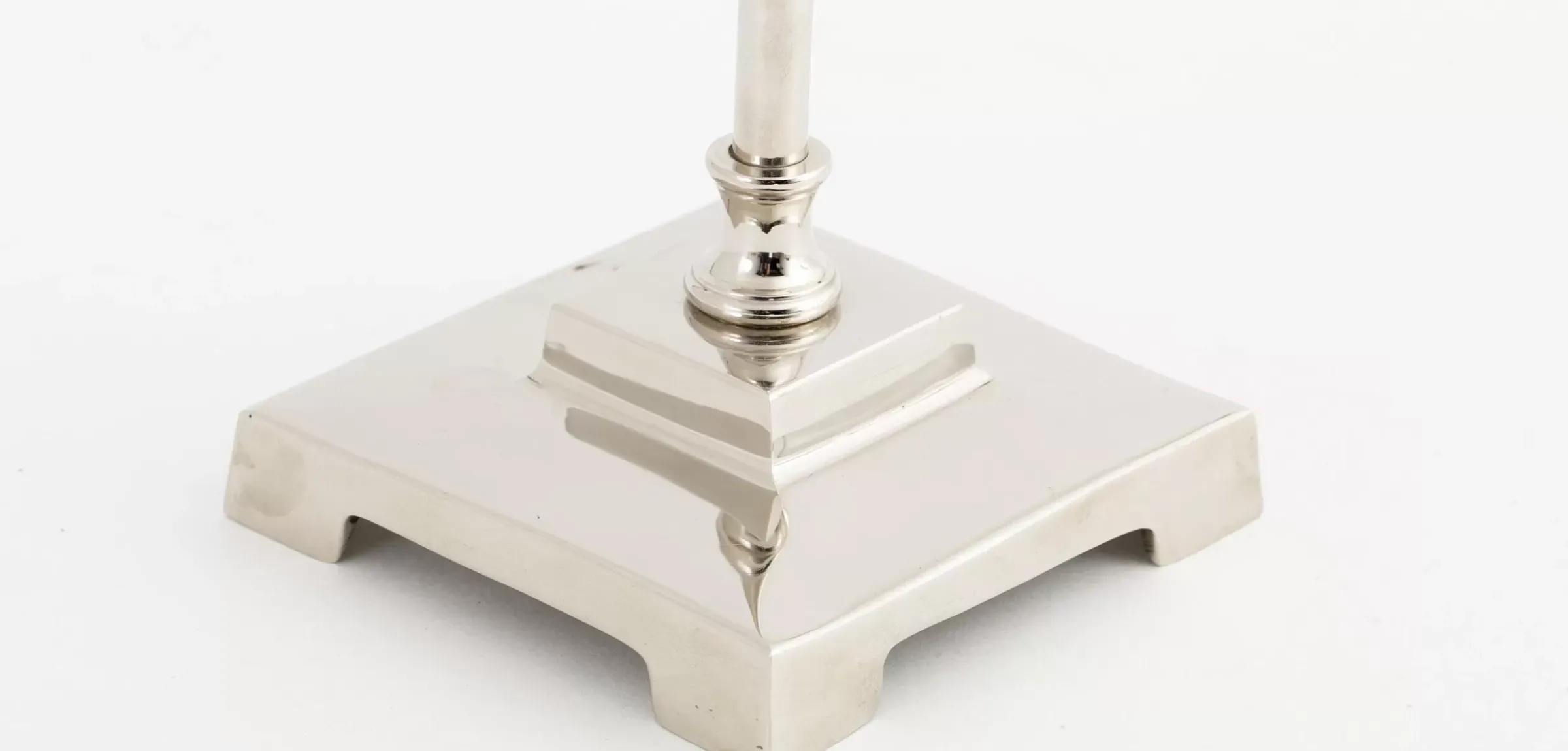 Eclairage^Flamant Horton, Lampe De Table, Laiton Et Nickel