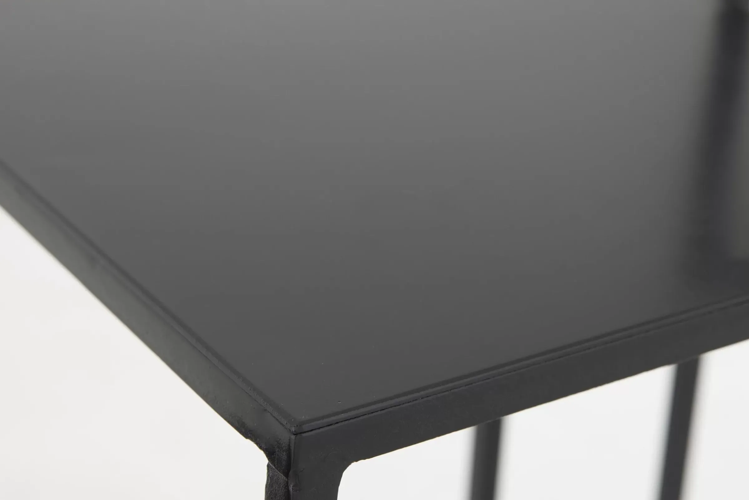 Table A Cafe^Flamant Isaac, Support, Metal, Noir, H 75 Cm