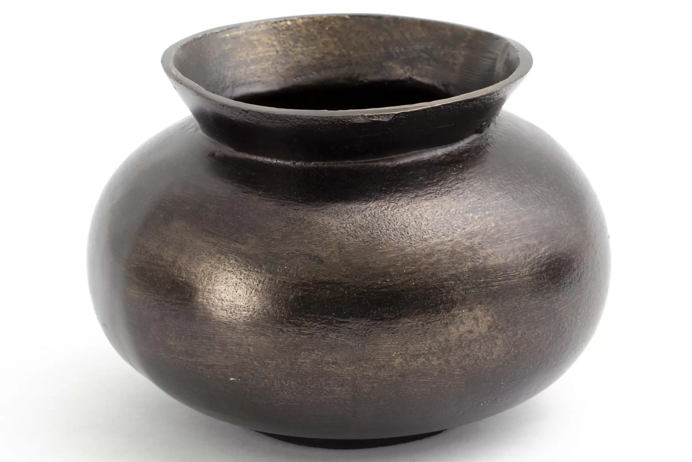 Décoration^Flamant Jeddo, Vase, Metal, Noir, S