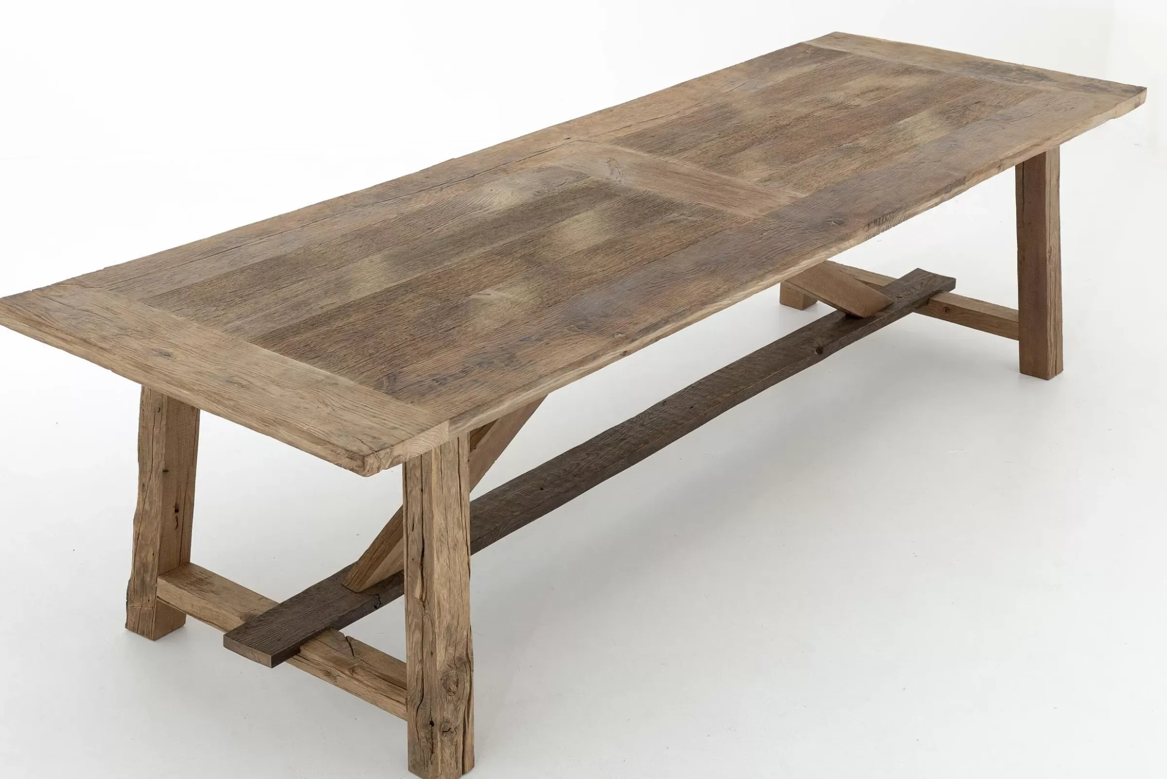 Tables A Manger^Flamant Jeffrey, Table A Manger, Vieux Chene, 300 Cm