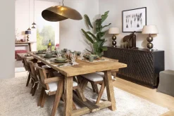 Tables A Manger^Flamant Jeffrey, Table A Manger, Vieux Chene, 300 Cm