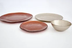 Fete Des Meres^Flamant Jenna, Assiette, Verre, 32,5Cm