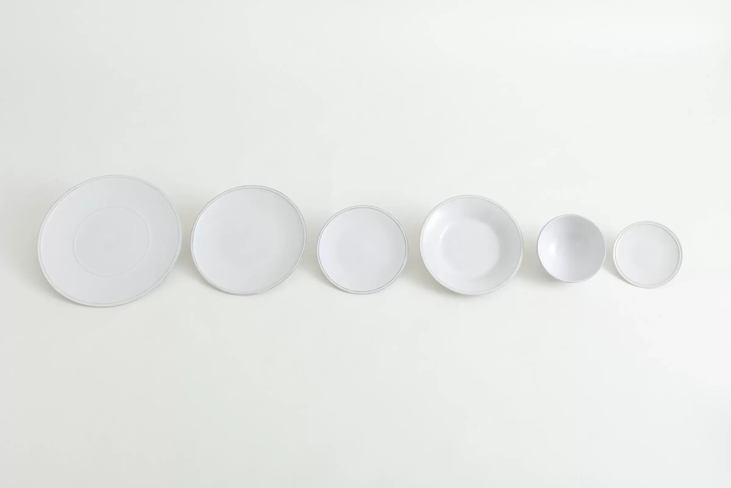 Assiettes, Plats Et Bols^Flamant Jille, Assiette, Ceramique, Blanc, 34Cm
