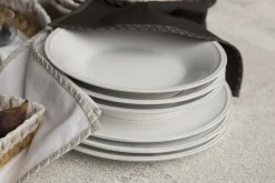 Assiettes, Plats Et Bols^Flamant Jille, Assiette Creuse, Ceramique, Blanc