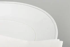 Assiettes, Plats Et Bols^Flamant Jille, Assiette De Service, Ceramique, Blanc, 30Cm