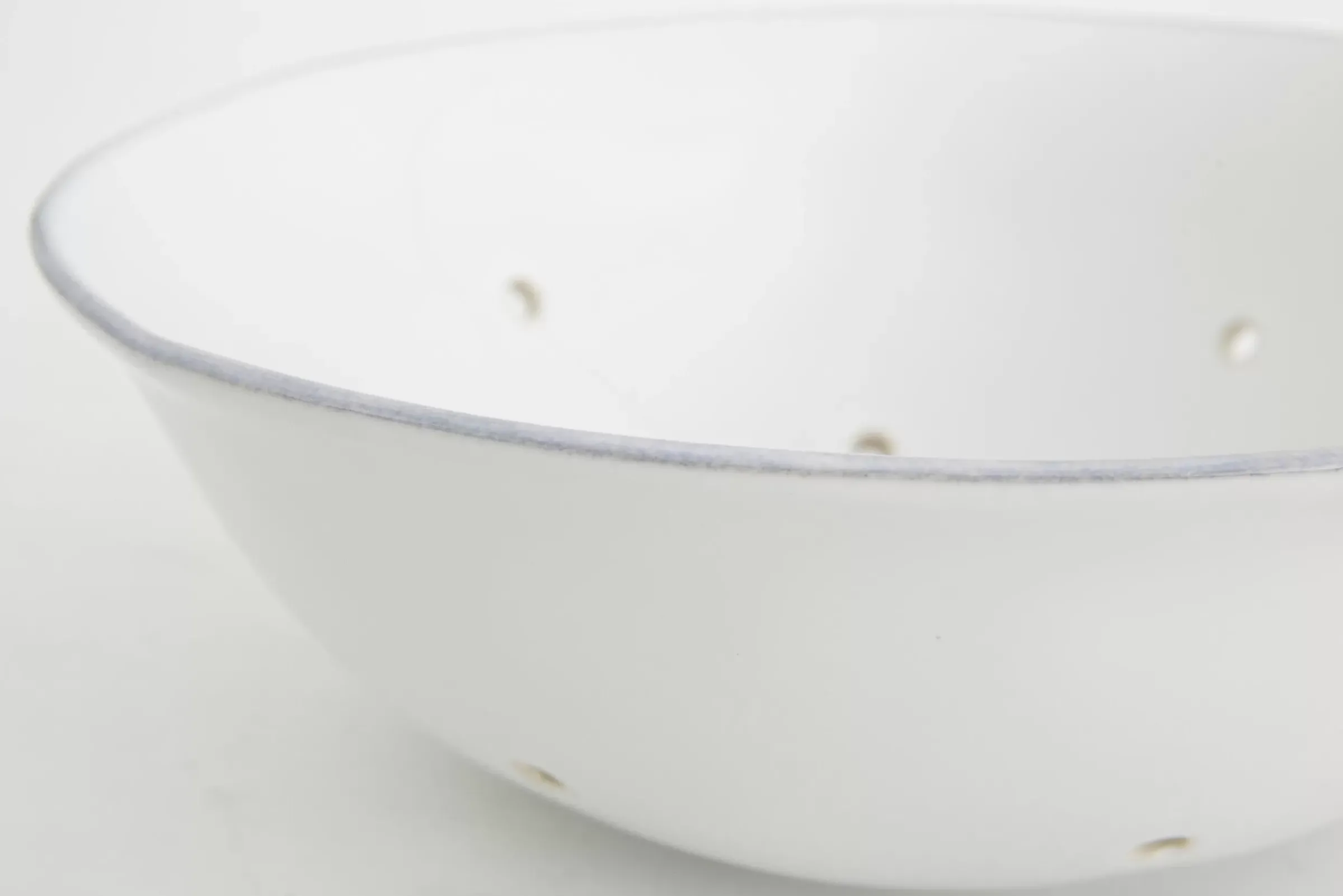 Accessoires^Flamant Jille, Passoire, Ceramique, Blanc