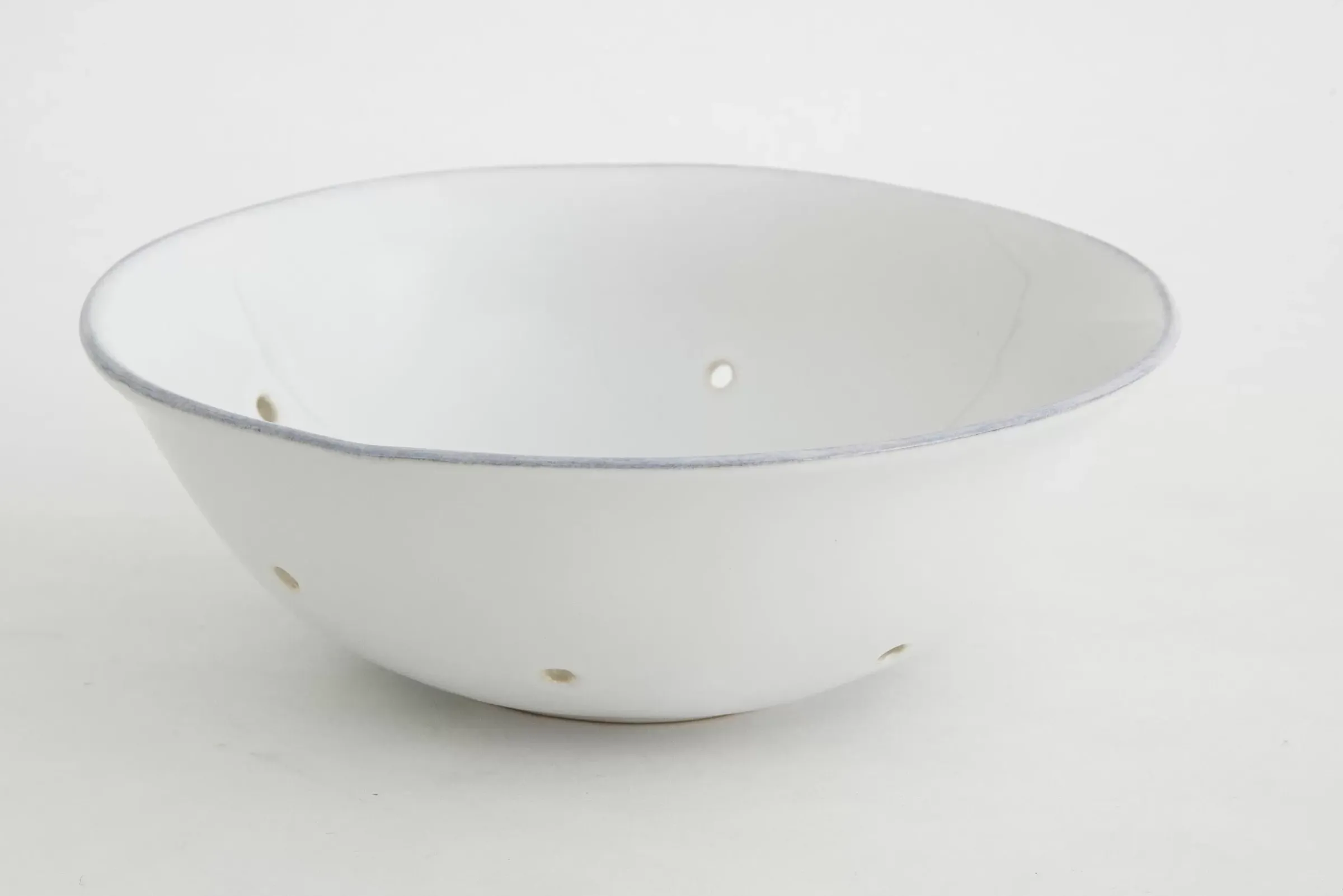 Accessoires^Flamant Jille, Passoire, Ceramique, Blanc