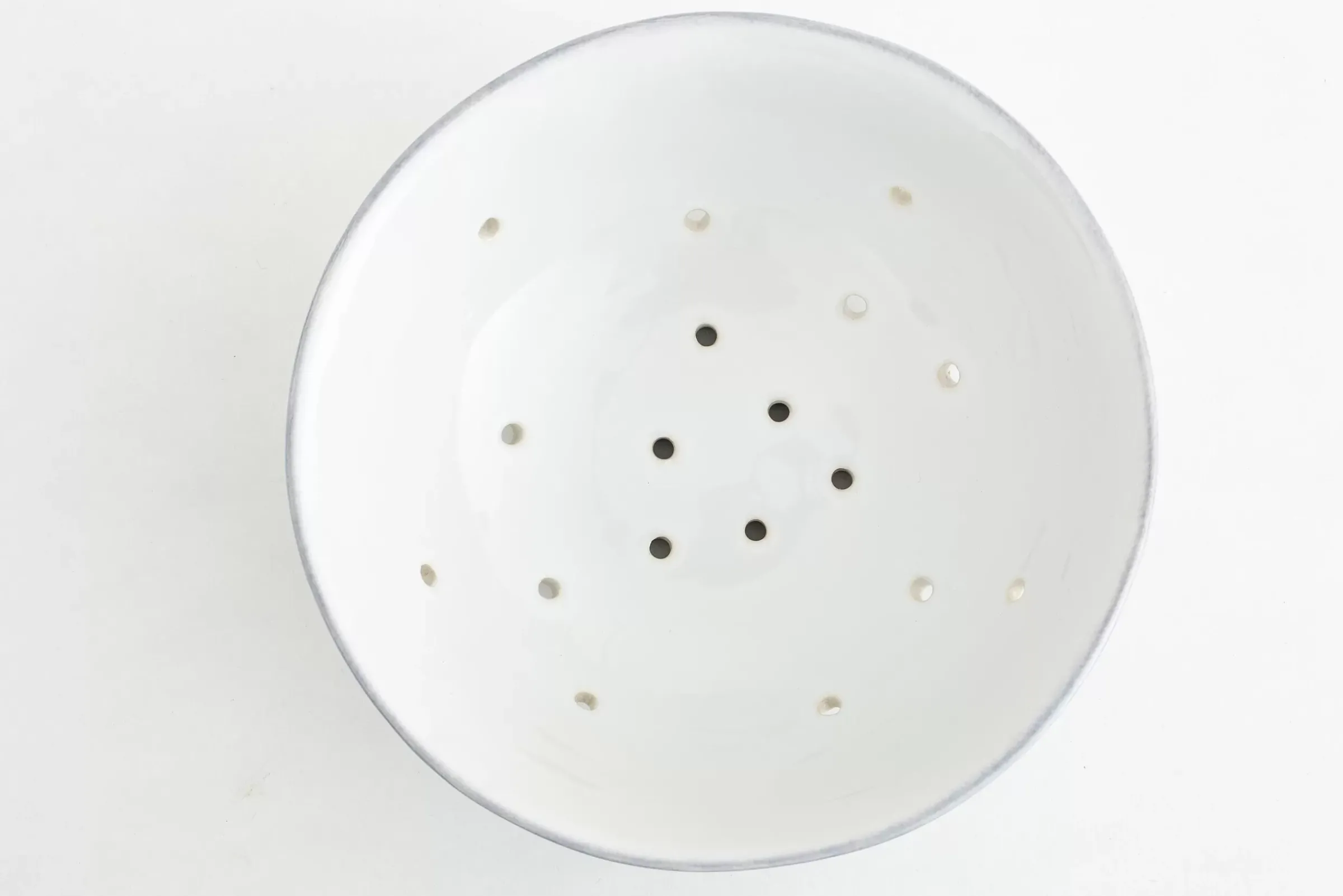 Accessoires^Flamant Jille, Passoire, Ceramique, Blanc