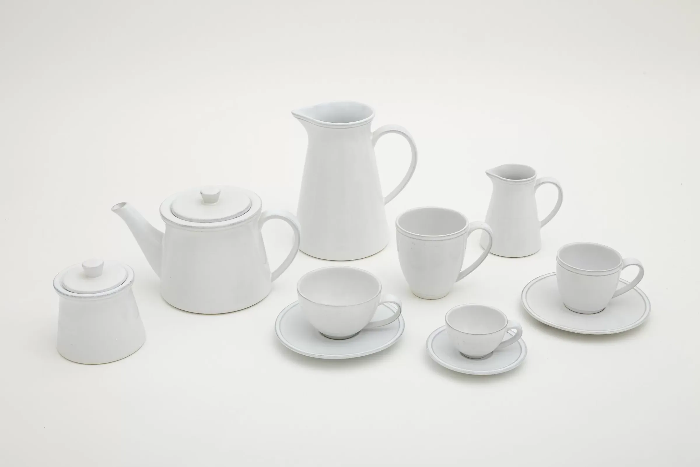 Accessoires^Flamant Jille, Pichet, Ceramique, Blanc, 1,5L